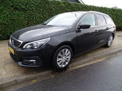 Zwart Gebruikt 2018 Peugeot 308 Stationwagen | € 8.450 (Eerlijke prijs)