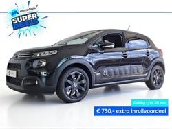Zwart Gebruikt 2019 Citroën C3 PureTech Hatchback | € 10.790 (Eerlijke prijs)