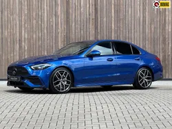 Blauw Gebruikt 2021 Mercedes C300 AMG line Sedan | € 39.900 (Super prijs)