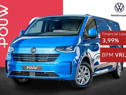 Blauw Nieuw 2024 VW T6.1 Van | € 46.150 (Eerlijke prijs)