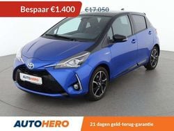 Blauw Gebruikt 2018 Toyota Yaris Hybrid Style Hatchback | € 15.849 (Super prijs)