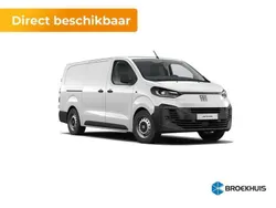 Wit Nieuw 2025 Fiat Scudo S MPV | € 64.445