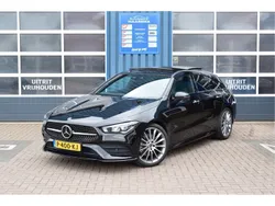 Zwart Gebruikt 2021 Mercedes CLA250 AMG line Sedan | € 41.950 (Iets duurder)