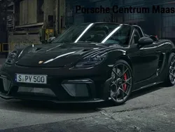 Zwart Nieuw 2025 Porsche 718 Spyder Cabriolet | € 289.867