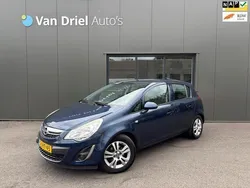 Blauw Gebruikt 2012 Opel Corsa Edition Hatchback | € 4.995 (Eerlijke prijs)