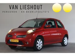 Rood Gebruikt 2007 Nissan Micra Visia Hatchback | € 1.250 (Super prijs)