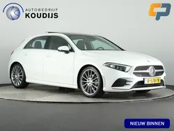 Wit Gebruikt 2021 Mercedes A200 AMG line Hatchback | € 31.750 (Iets duurder)