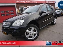 Zwart Gebruikt 2008 Mercedes ML280 SUV | € 8.950