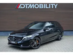 Zwart, metallic lak Gebruikt 2015 Mercedes C450 AMG AMG Stationwagen | € 24.450 (Eerlijke prijs)