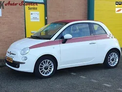 Wit Gebruikt 2013 Fiat 500C Lounge Cabriolet | € 5.450 (Super prijs)