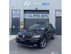 Zwart Gebruikt 2018 VW Tiguan R-line SUV | € 20.850 (Eerlijke prijs)