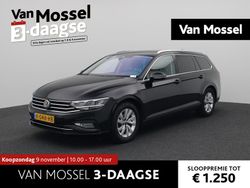 Zwart Gebruikt 2021 VW Passat Business Stationwagen | € 21.900 (Goede deal)