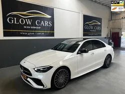 Wit Gebruikt 2022 Mercedes C200 AMG line Sedan | € 53.500