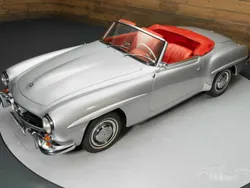 Zilver Gebruikt 1958 Mercedes 190 Cabriolet | € 49.500