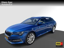 Blauw Gebruikt 2021 Skoda Superb Business Line Stationwagen | € 28.950 (Iets duurder)