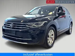 Zwart Gebruikt 2021 VW Tiguan Elegance SUV | € 26.895 (Goede deal)