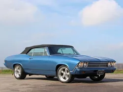 Blauw Gebruikt 1968 Chevrolet Chevelle Cabriolet | € 49.500