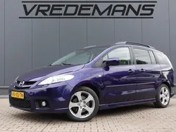Blauw, metallic lak Gebruikt 2007 Mazda 5 Active MPV | € 4.450 (Iets duurder)