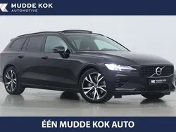 Zwart Gebruikt 2021 Volvo V60 R-Design Stationwagen | € 33.800 (Super prijs)