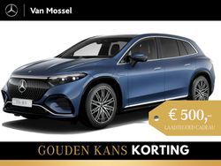 Blauw Nieuw 2025 Mercedes EQS450+ AMG line SUV | € 146.291