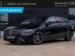 Zwart Gebruikt 2025 Mercedes CLA180 Shooting Brake AMG line Stationwagen | € 49.490