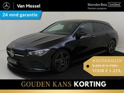 Zwart Gebruikt 2023 Mercedes CLA200 Shooting Brake AMG line Stationwagen | € 32.945