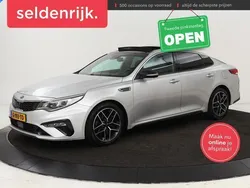 Grijs, metallic lak Gebruikt 2019 Kia Optima GT-Line Sedan | € 17.900 (Eerlijke prijs)
