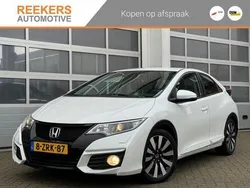 Wit Gebruikt 2015 Honda Civic Elegance Hatchback | € 11.425 (Eerlijke prijs)