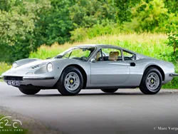 Zilver Gebruikt 1971 Ferrari Dino 246 Coupé | € 390.000