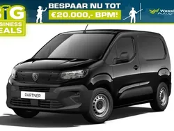 Zwart Nieuw 2024 Peugeot Partner Comfort MPV | € 21.199 (Eerlijke prijs)