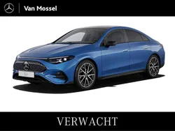 Blauw Nieuw 2025 Mercedes 250 AMG line Coupé | € 59.886 (Eerlijke prijs)