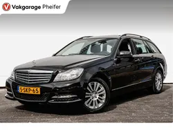 Zwart Gebruikt 2012 Mercedes C180 Business Stationwagen | € 7.999 (Goede deal)