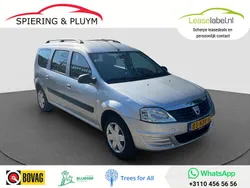 Grijs, metallic lak Gebruikt 2010 Dacia Logan MCV Ambiance MPV | € 3.740 (Duur)