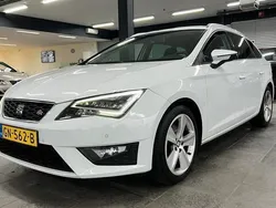 Wit Gebruikt 2015 Seat Leon ST CONNECT Stationwagen | € 10.950 (Super prijs)