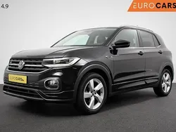 Zwart Gebruikt 2021 VW T-Cross R-line SUV | € 23.840 (Iets duurder)