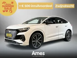 Wit, metallic lak Gebruikt 2022 Audi Q4 Sportback e-tron Comfort SUV | € 49.995 (Eerlijke prijs)