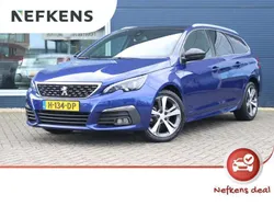 Blauw Gebruikt 2020 Peugeot 308 GT-line Stationwagen | € 14.900 (Iets duurder)