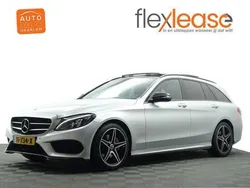 Grijs metallic Gebruikt 2018 Mercedes C180 AMG Stationwagen | € 23.900 (Eerlijke prijs)