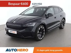 Zwart Gebruikt 2021 Skoda Enyaq iV SportLine SUV | € 28.749 (Eerlijke prijs)