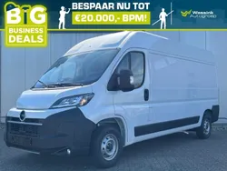 Wit Nieuw 2024 Opel Movano Van | € 32.299 (Goede deal)
