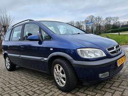 Blauw Gebruikt 2003 Opel Zafira Elegance MPV | € 775 (Iets duurder)