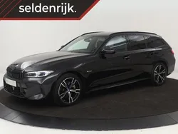 Zwart Gebruikt 2022 BMW 320 M Sport Stationwagen | € 36.400 (Eerlijke prijs)