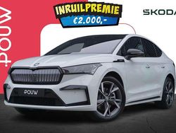 Wit Nieuw 2024 Skoda Enyaq iV SportLine SUV | € 51.450 (Goede deal)