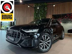 Zwart Gebruikt 2021 Audi Q8 S-Line SUV | € 69.900