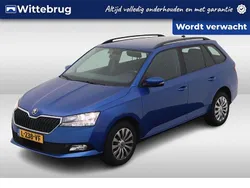 Blauw Gebruikt 2021 Skoda Fabia Ambition Stationwagen | € 14.950 (Eerlijke prijs)