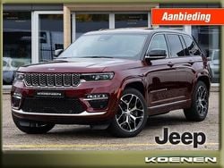 Rood Nieuw 2025 Jeep Grand Cherokee Summit SUV | € 79.900 (Super prijs)