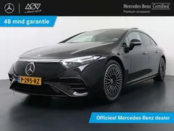 Zwart Gebruikt 2022 Mercedes EQS580 AMG line Hatchback | € 63.940