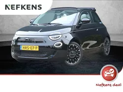 Zwart Nieuw 2025 Fiat 500C La Prima Cabriolet | € 30.925