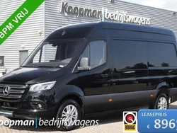 Zwart Nieuw 2024 Mercedes Sprinter Van | € 48.950