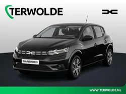 Zwart Nieuw 2025 Dacia Sandero Expression Hatchback | € 21.800 (Eerlijke prijs)
